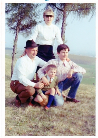 La mia famiglia alla fine degli anni '60