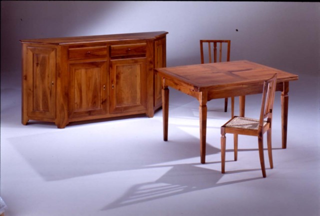 Credenza tavolo noce