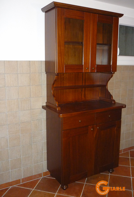 Iroko credenza