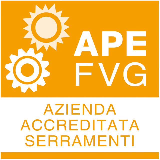 Logo ape azienda serramenti rgb