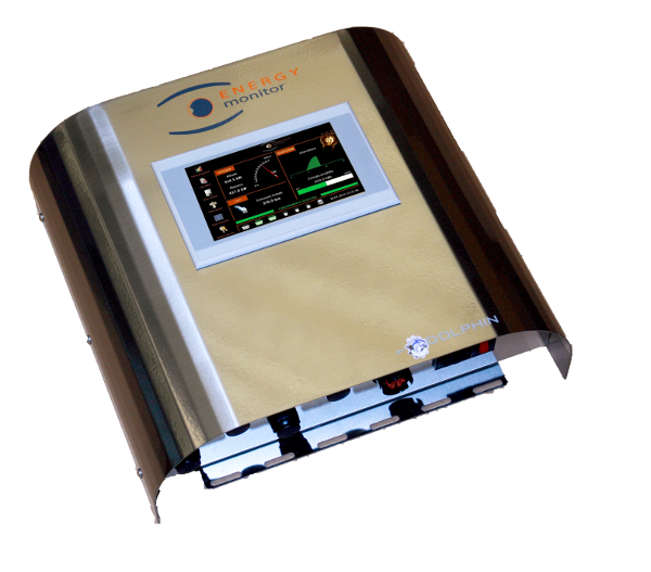 Energy monitor con schermata