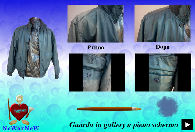 Fullscreen abiti giaccone mezza anilina 1