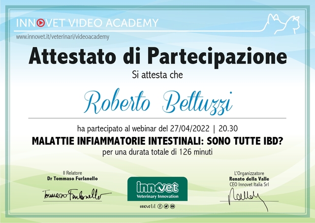 Attestato ibd