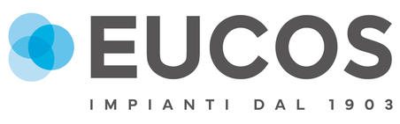 Eucos logo con payoff colori grande
